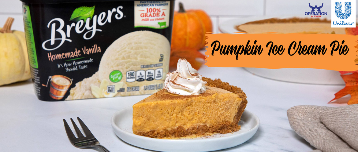 Breyers pumpkin ice cream pie carousel