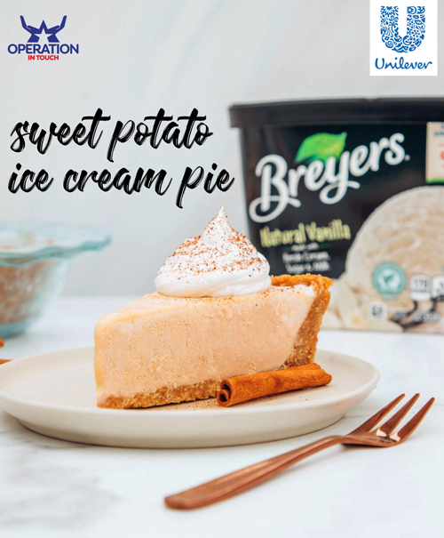 Sweet Potato Ice Cream Pie Breyers sweet potato ice cream pie article