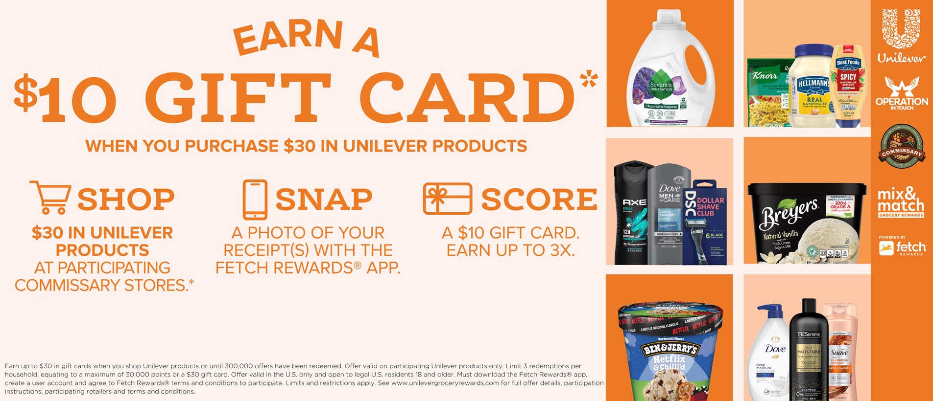 Fetch Rewards Fall 2022 main carousel