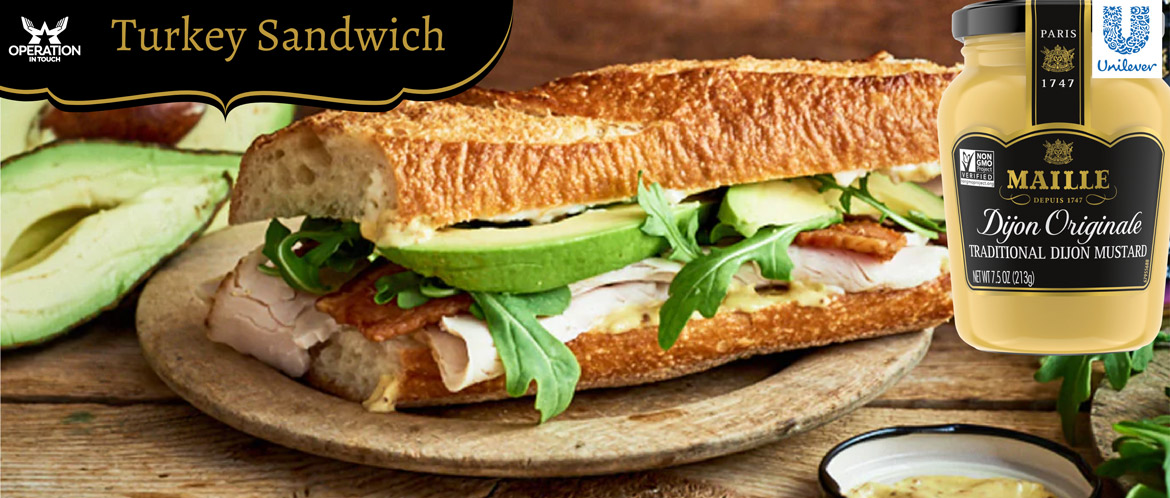 Maille turkey sandwich carousel