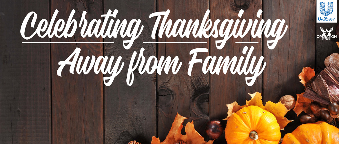 OIT celebrating thanksgiving away from family carousel