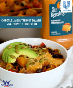 SirK chipotle lime butternut squash chipotle lime crema article