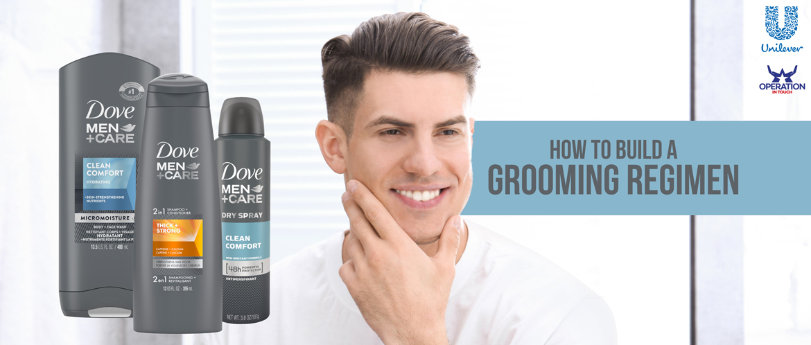 DMC build a grooming regimen carousel
