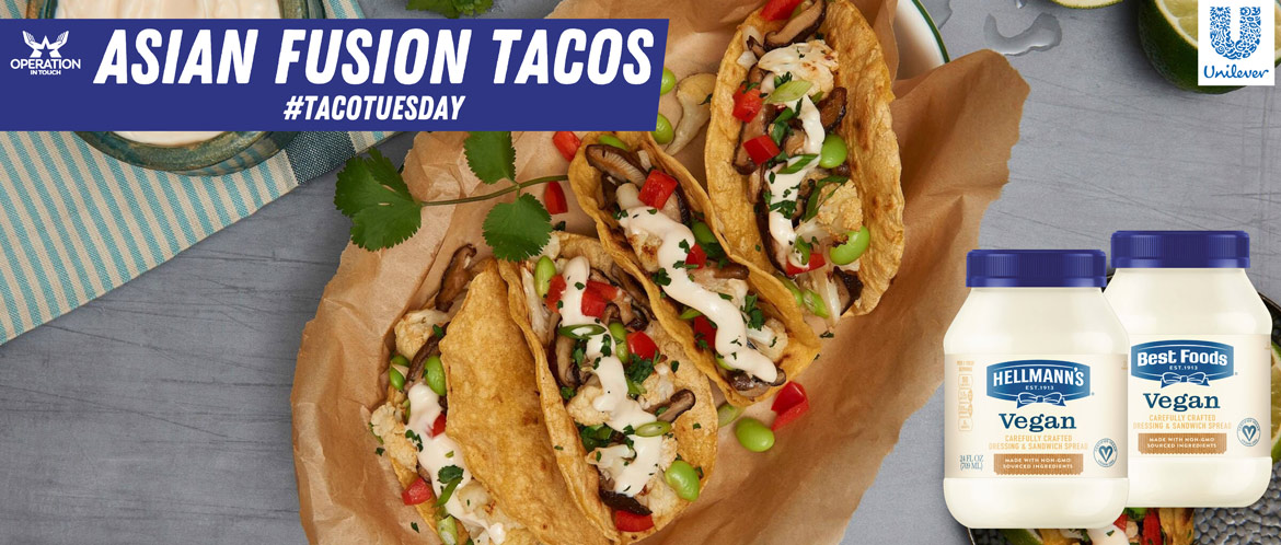 HBF asian fusion tacos carousel