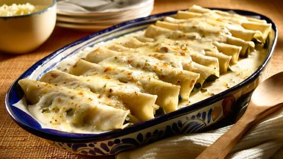 Knorr Chicken Bouillon Potato Poblano Enchiladas