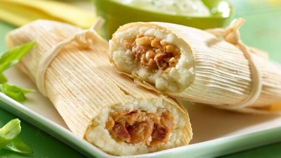 Knorr Chicken Bouillon bean chorizo tamales
