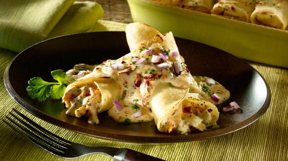 Knorr Chicken Bouillon chipotle chicken enchiladas