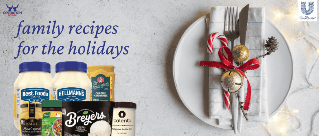 OIT family recipes for the holidays carousel