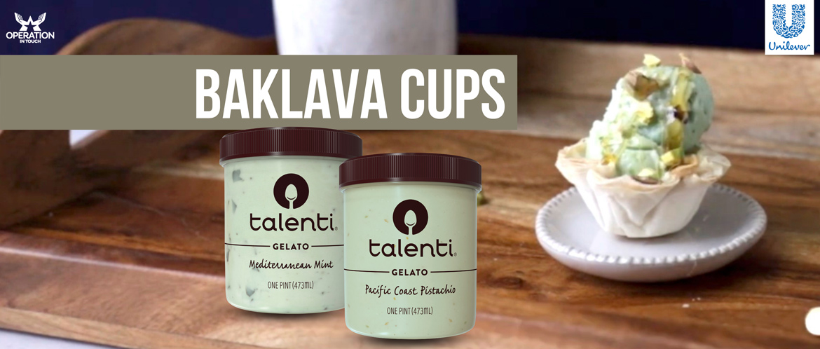 Talenti baklava cups carousel