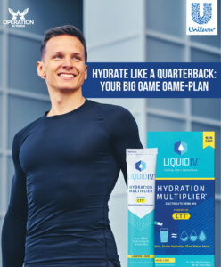 LIV hydrate like a quarterback article