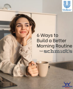 Schmidts 6 ways to build a better morning routine article