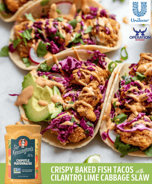 SirK crispy baked fish tacos cilantro lime cabbage slaw article 2