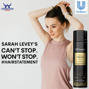 Sarah Levey's "Can't Stop. Won't Stop." TRESemme sarah leveys cant stop wont stop hair article