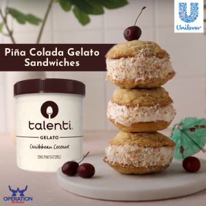 Talenti piña colada gelato sandwiches article