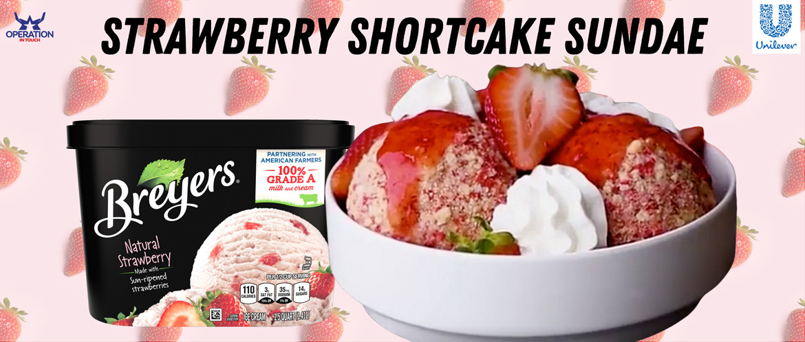 Breyers strawberry shortcake sundae carousel