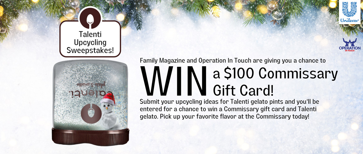 Talenti Upcycling Contest promo carousel