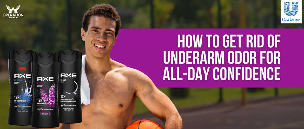Axe get rid of underarm odor carousel
