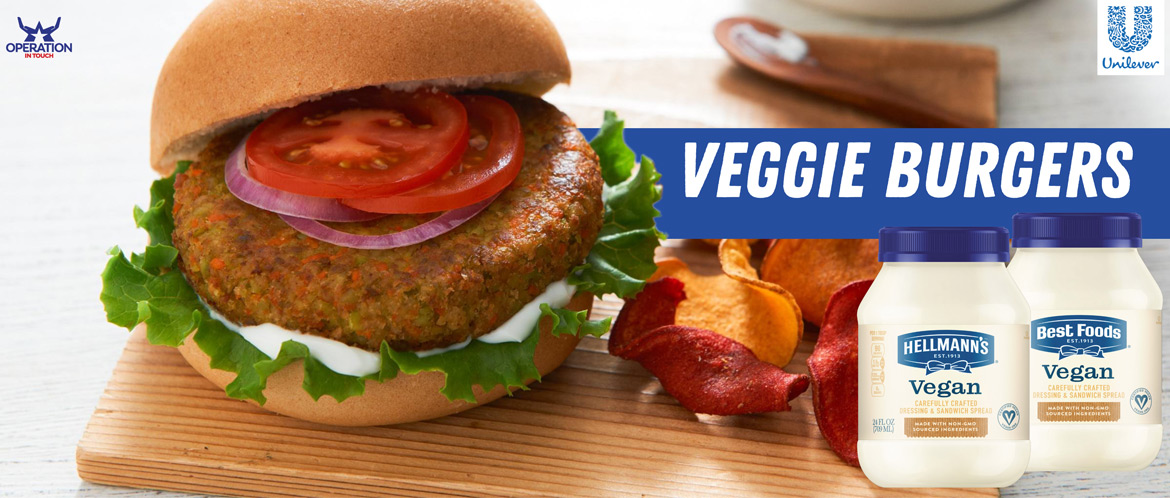 HBF veggie burgers carousel