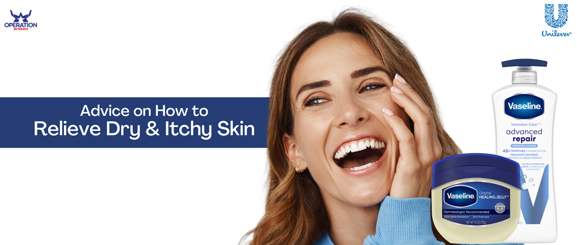 Vaseline-relieve dry itchy skin carousel