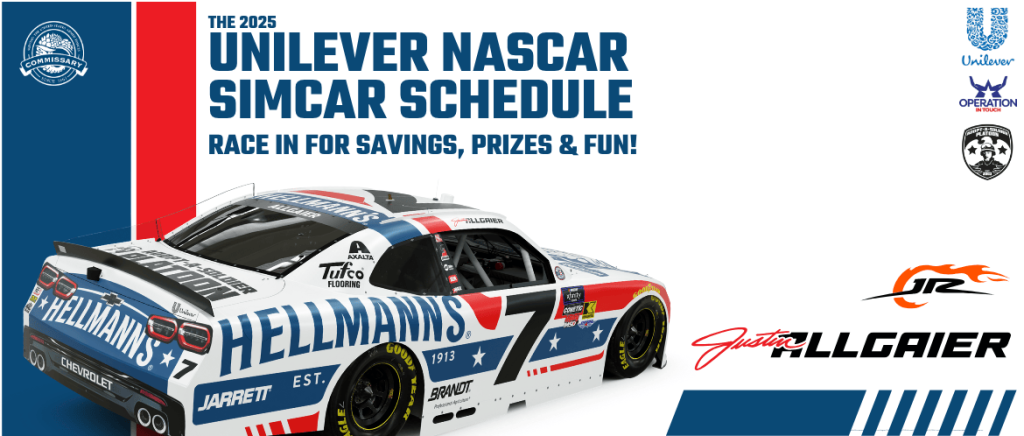 2025 NASCAR SimCar carousel