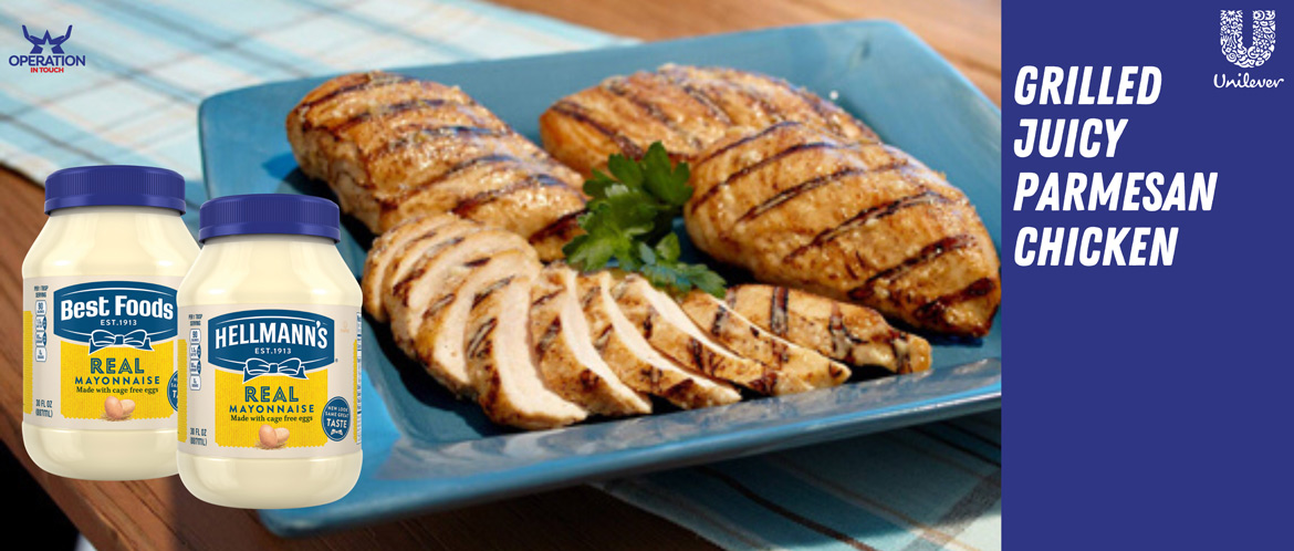 HBF grilled juicy parmesan chicken carousel