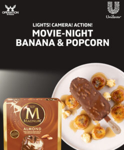 Magnum movie night banana popcorn article