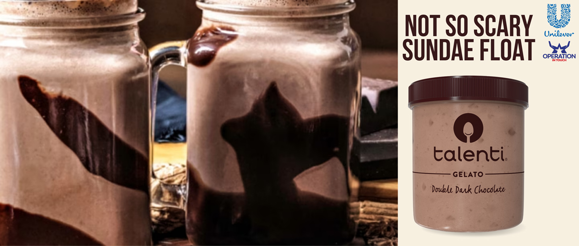 Talenti not so scary sundae float carousel