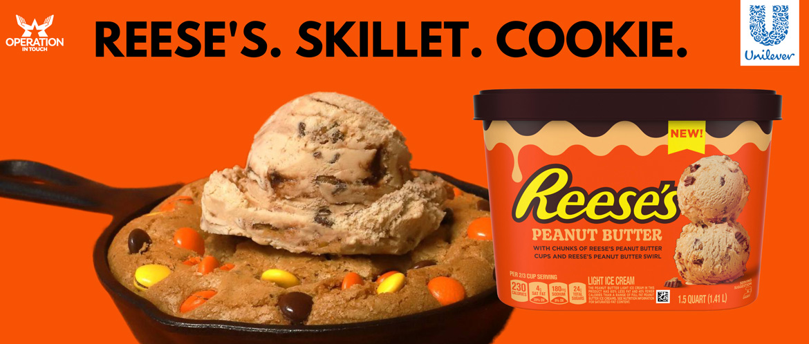 Breyers reese's skillet cookie carousel