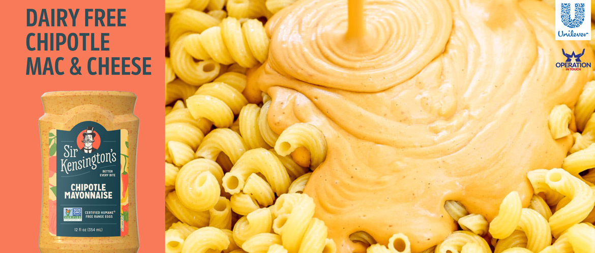 SirK dairy free chipotle mac cheese carousel
