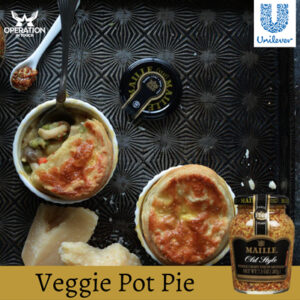 Maille veggie pot pie article