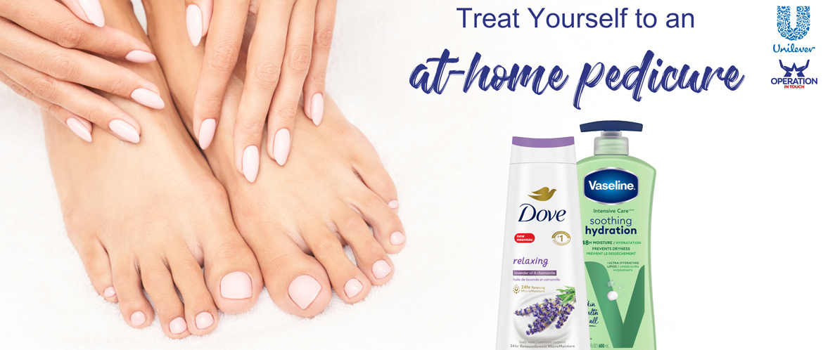 OIT at-home pedicure carousel
