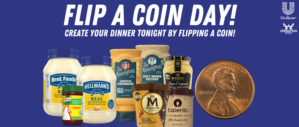 OIT flip a coin day carousel
