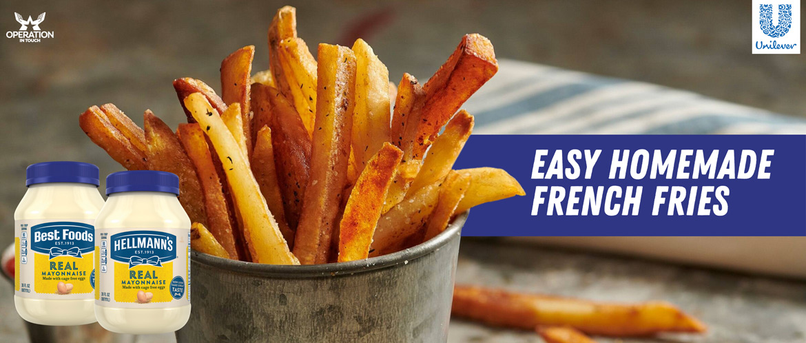 HBF easy homemade french fries carousel