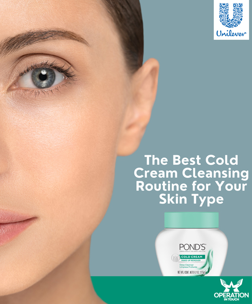 The Best Cold Cream Cleansing Routine for Your Skin Type Pond's best cold cream cleansing routine article