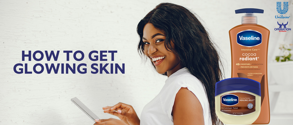 Vaseline how to get glowing skin carousel