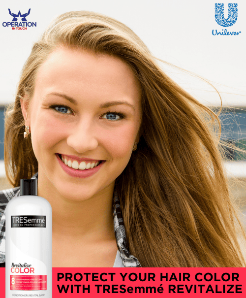 How TRESemmé Protects Your Hair Color TRESemme protects your hair color article copy