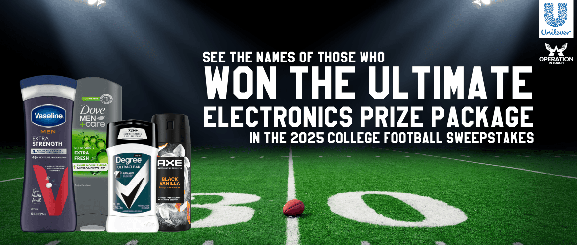 2025 College Football Sweeps Winners carousel