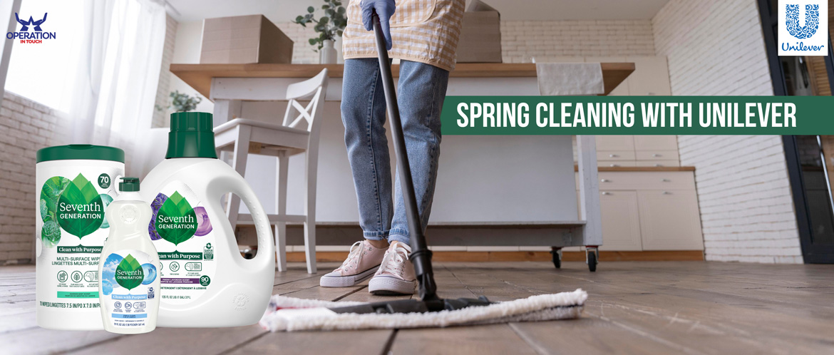 OIT spring cleaning with unilever carosuel