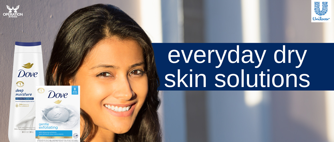 Dove everyday dry skin solutions carousel