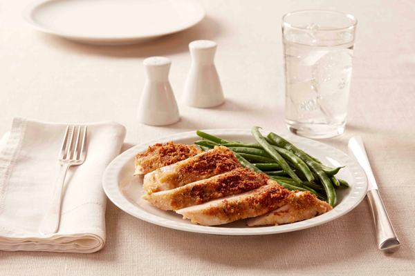 HBF parmesan crusted chicken