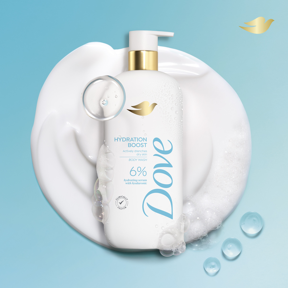 Dove Body Wash Hydration Boost