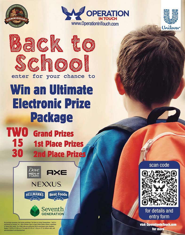 Back-to-School Sweepstakes! Back to School 2025