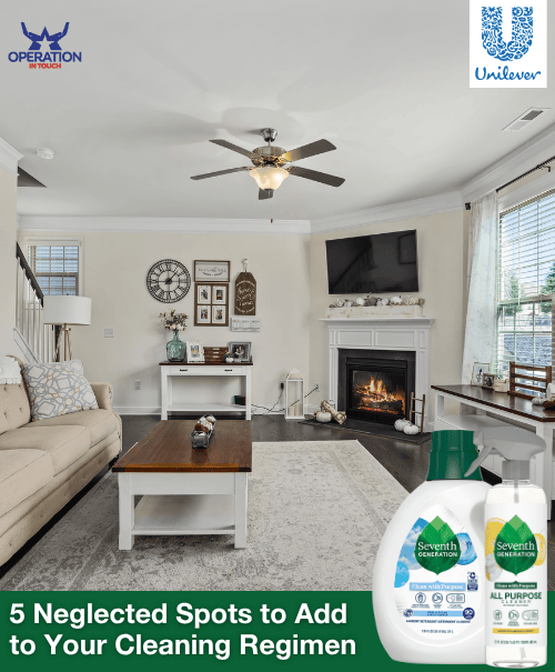 5 Neglected Spots to Add to Your Cleaning Regimen SVG 5 Neglected Spots to Add to Your Cleaning Regimen article