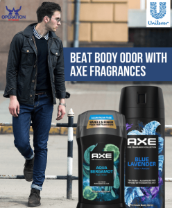 Axe Beat Body Odor with Axe Fragrances article