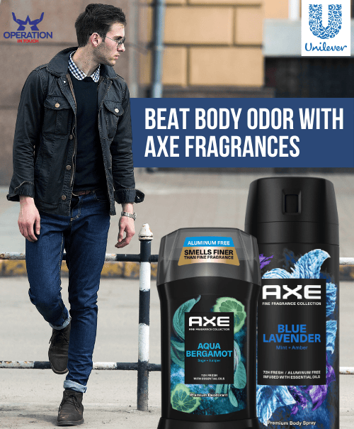 Axe Beat Body Odor with Axe Fragrances article