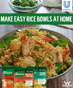 Knorr Make Easy Rice Bowls at Home article