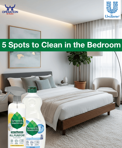 SVG 5 Spots to Clean in the Bedroom article