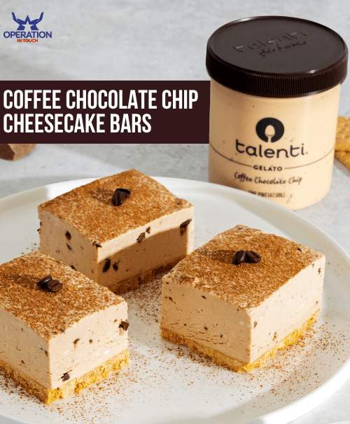 Talenti Coffee Chocolate Chip Cheesecake Bars article